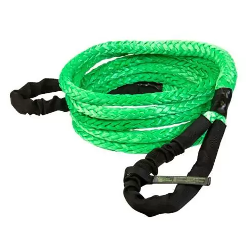 1300008A - VooDoo Offroad 3/4 x 20' Truck/Jeep Green Kinetic Recovery Rope  with Rope bag